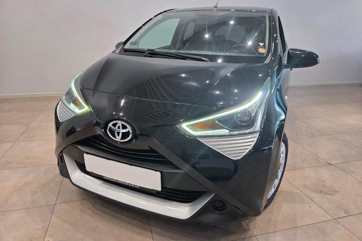 Sort Toyota Aygo fra 2019