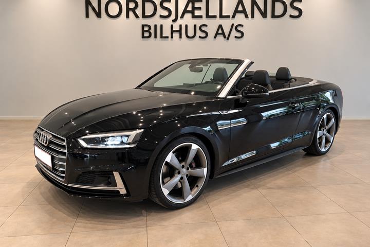 Sort Audi S5 fra 2017