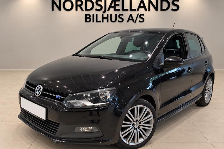 Sort VW Polo fra 2016