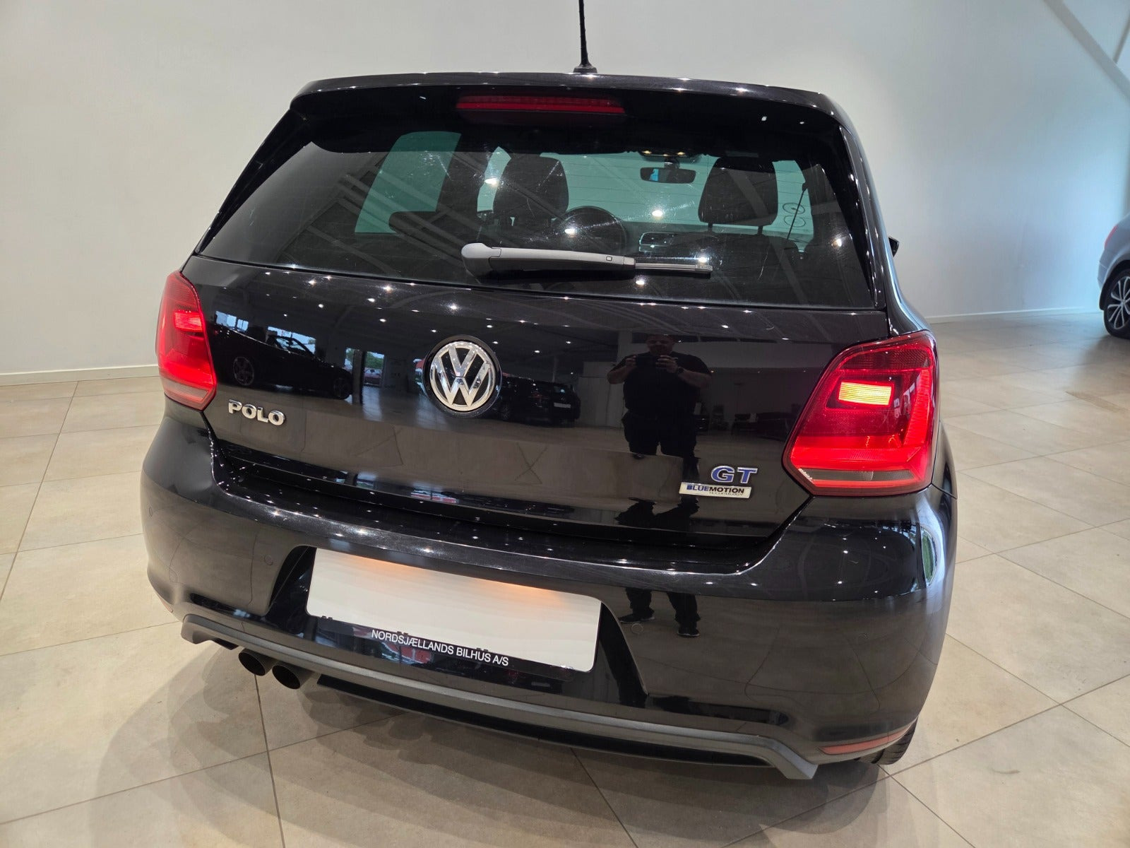 Sort VW Polo fra 2016