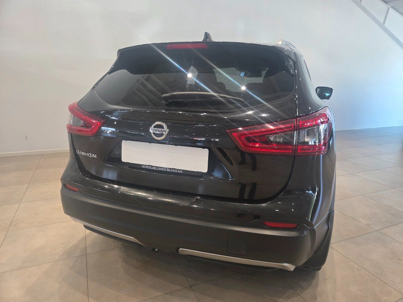 Sort Nissan Qashqai fra 2018