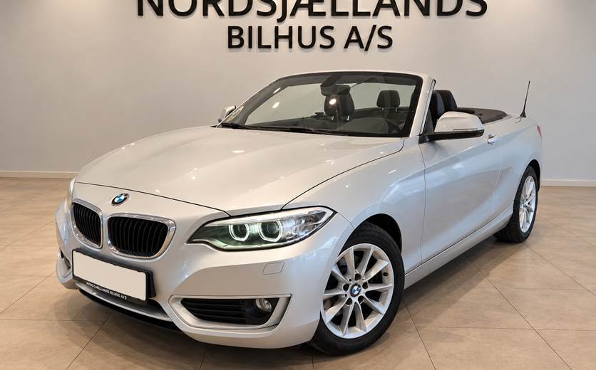 BMW 220i 2,0 Cabriolet aut.