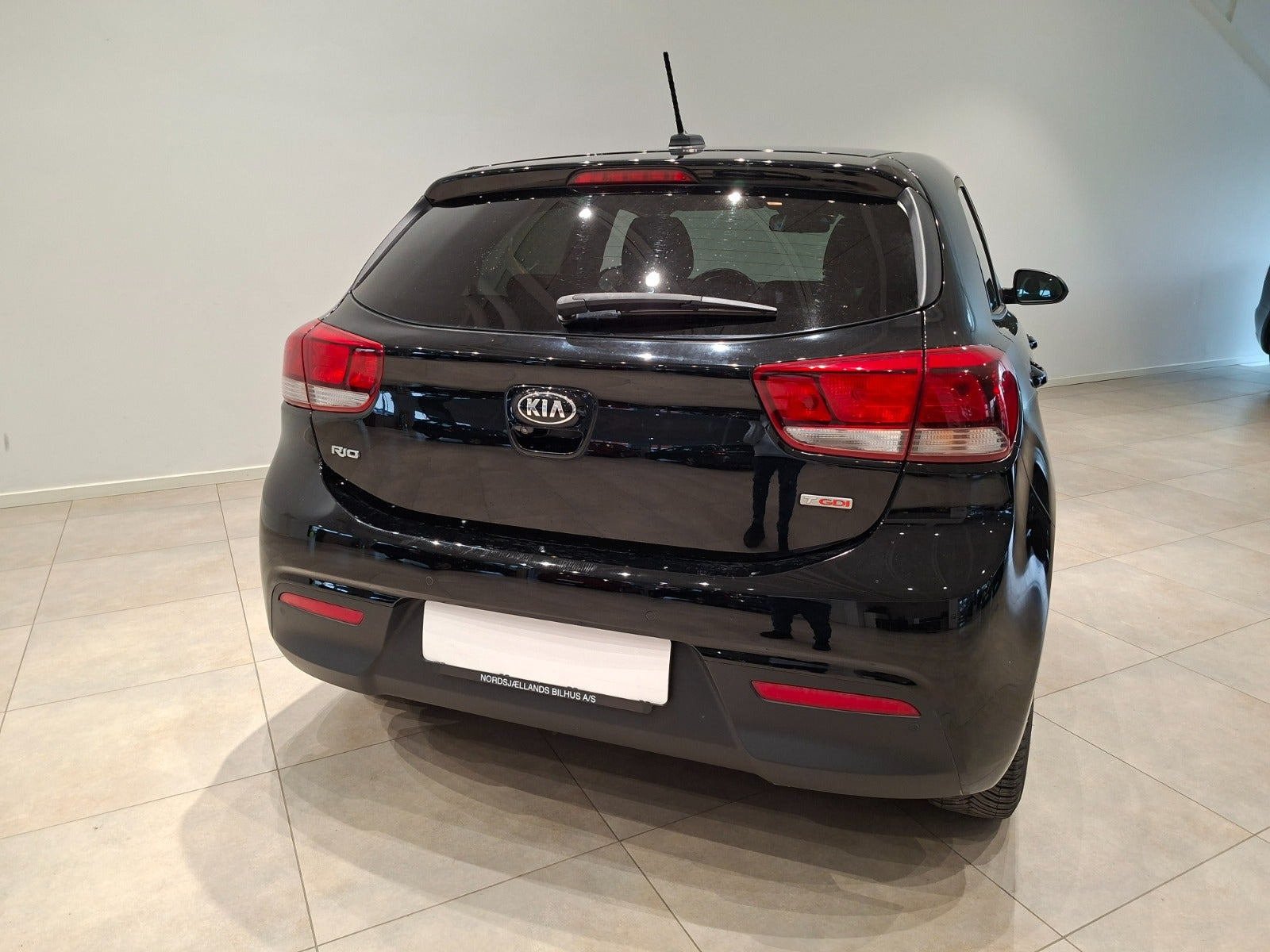 Sort Kia Rio fra 2019