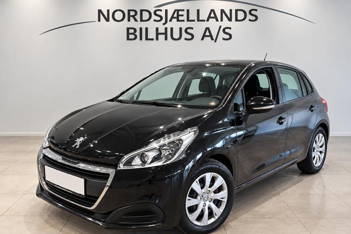 Sort Peugeot 208 fra 2017