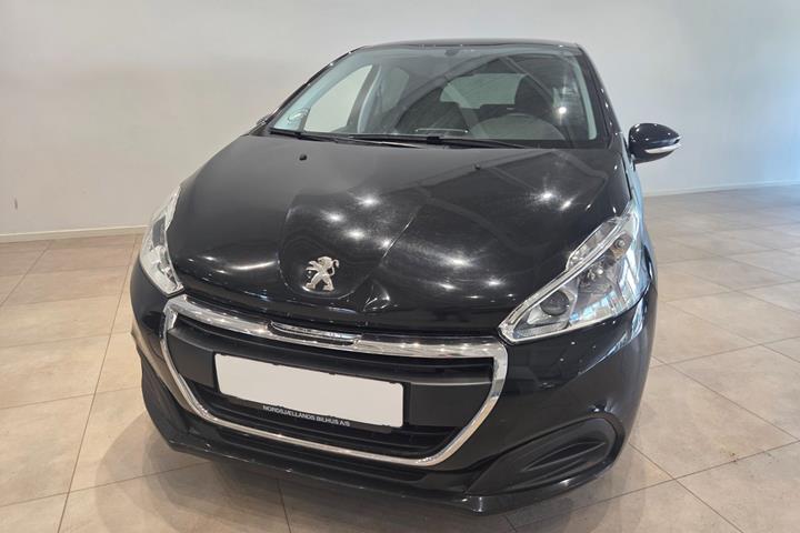 Sort Peugeot 208 fra 2017