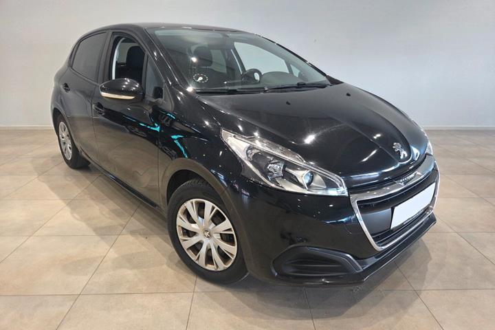 Sort Peugeot 208 fra 2017
