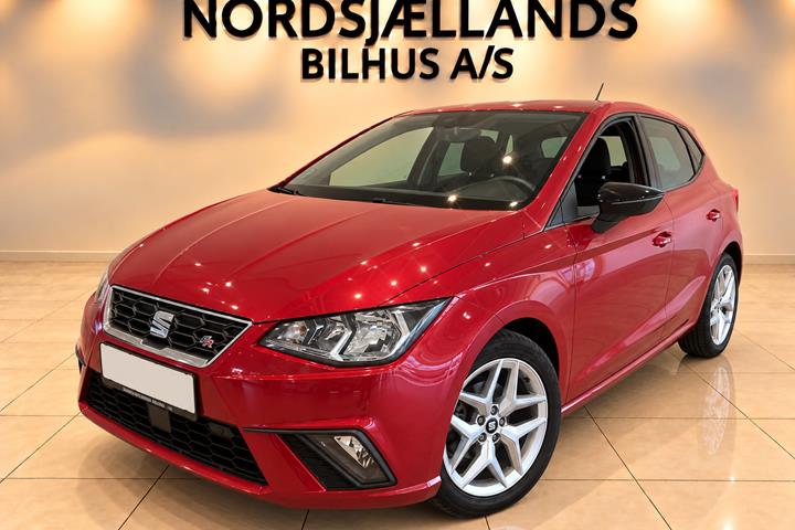 Rød Seat Ibiza fra 2020