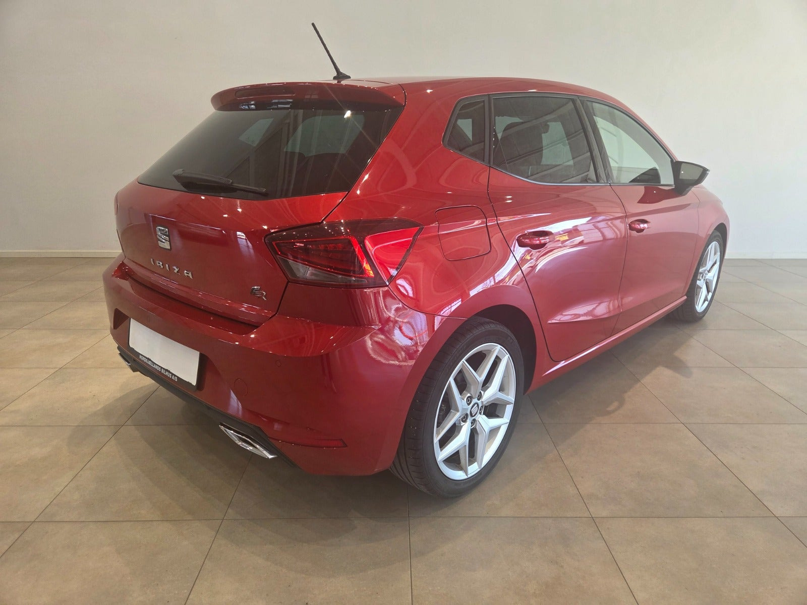 Rød Seat Ibiza fra 2020