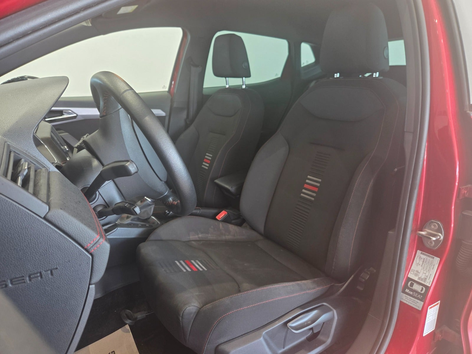 Rød Seat Ibiza fra 2020