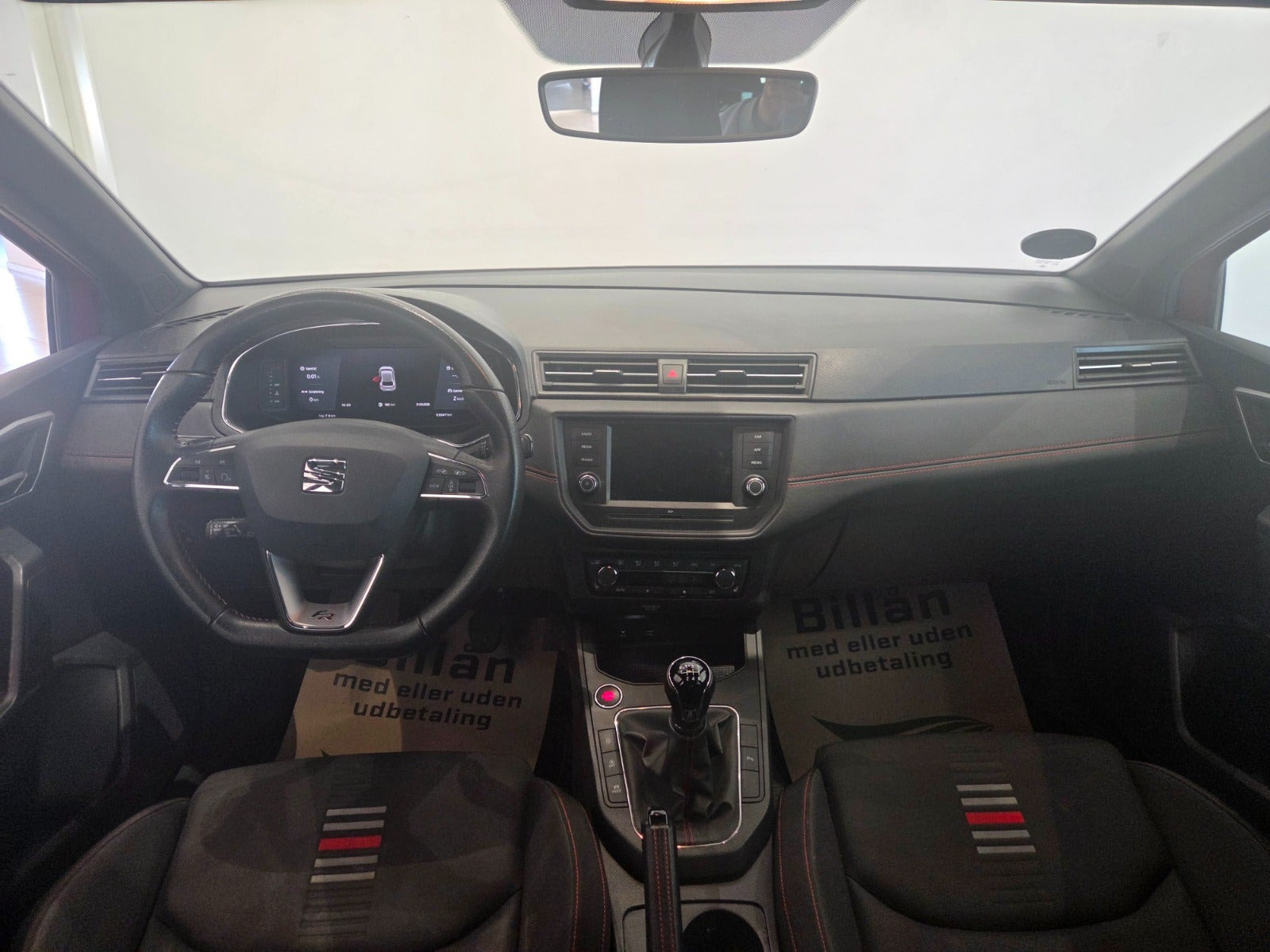 Rød Seat Ibiza fra 2020