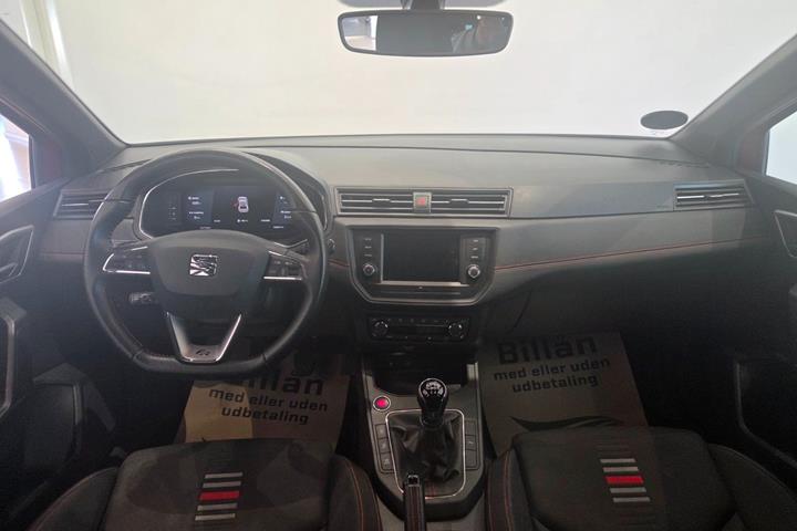 Rød Seat Ibiza fra 2020