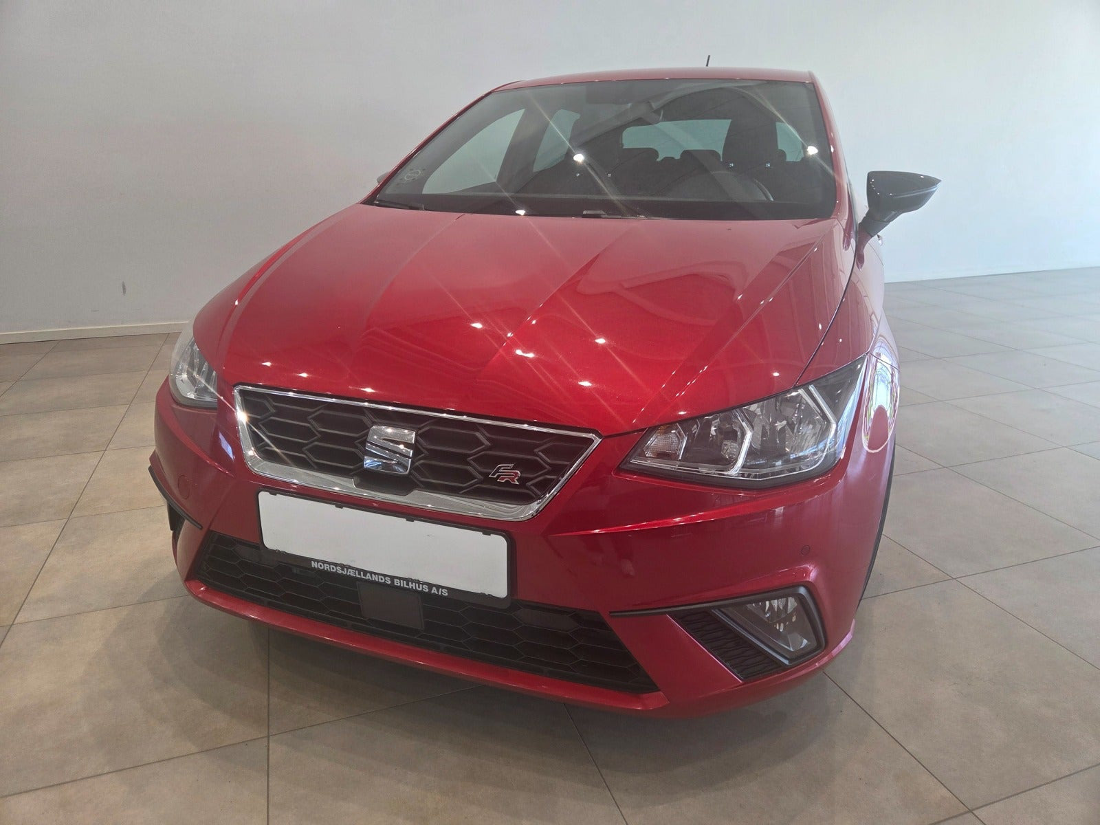 Rød Seat Ibiza fra 2020