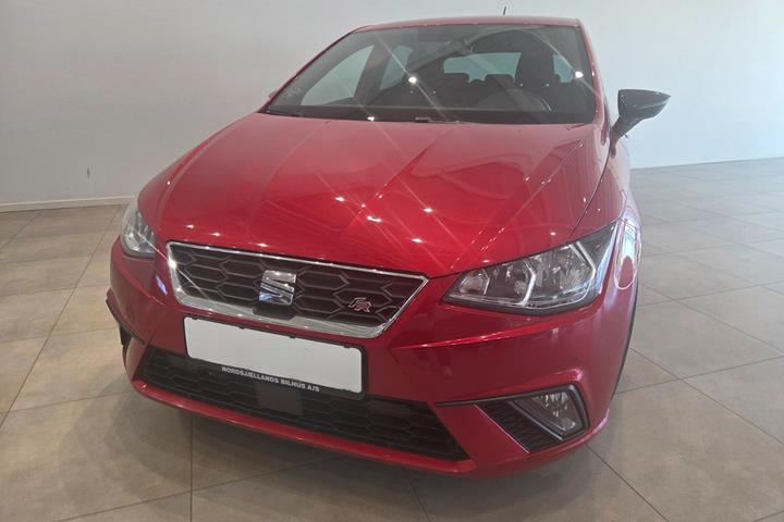 Rød Seat Ibiza fra 2020