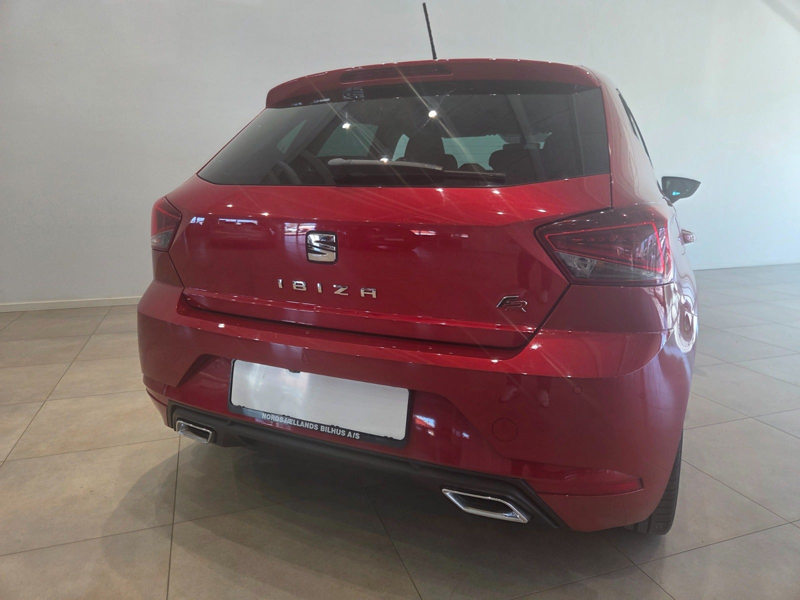 Rød Seat Ibiza fra 2020