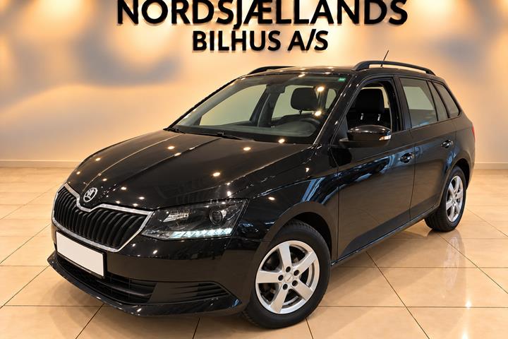 Sort Skoda Fabia fra 2018