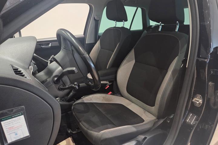 Sort Skoda Fabia fra 2018