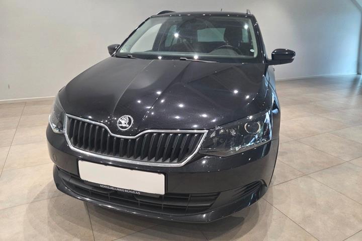 Sort Skoda Fabia fra 2018