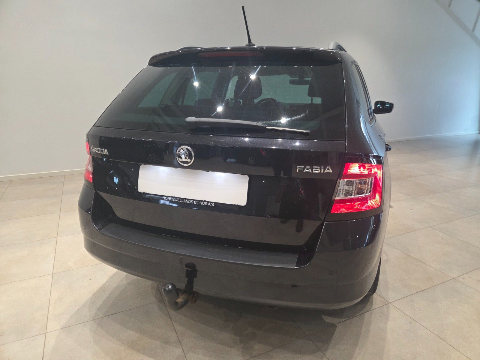 Sort Skoda Fabia fra 2018