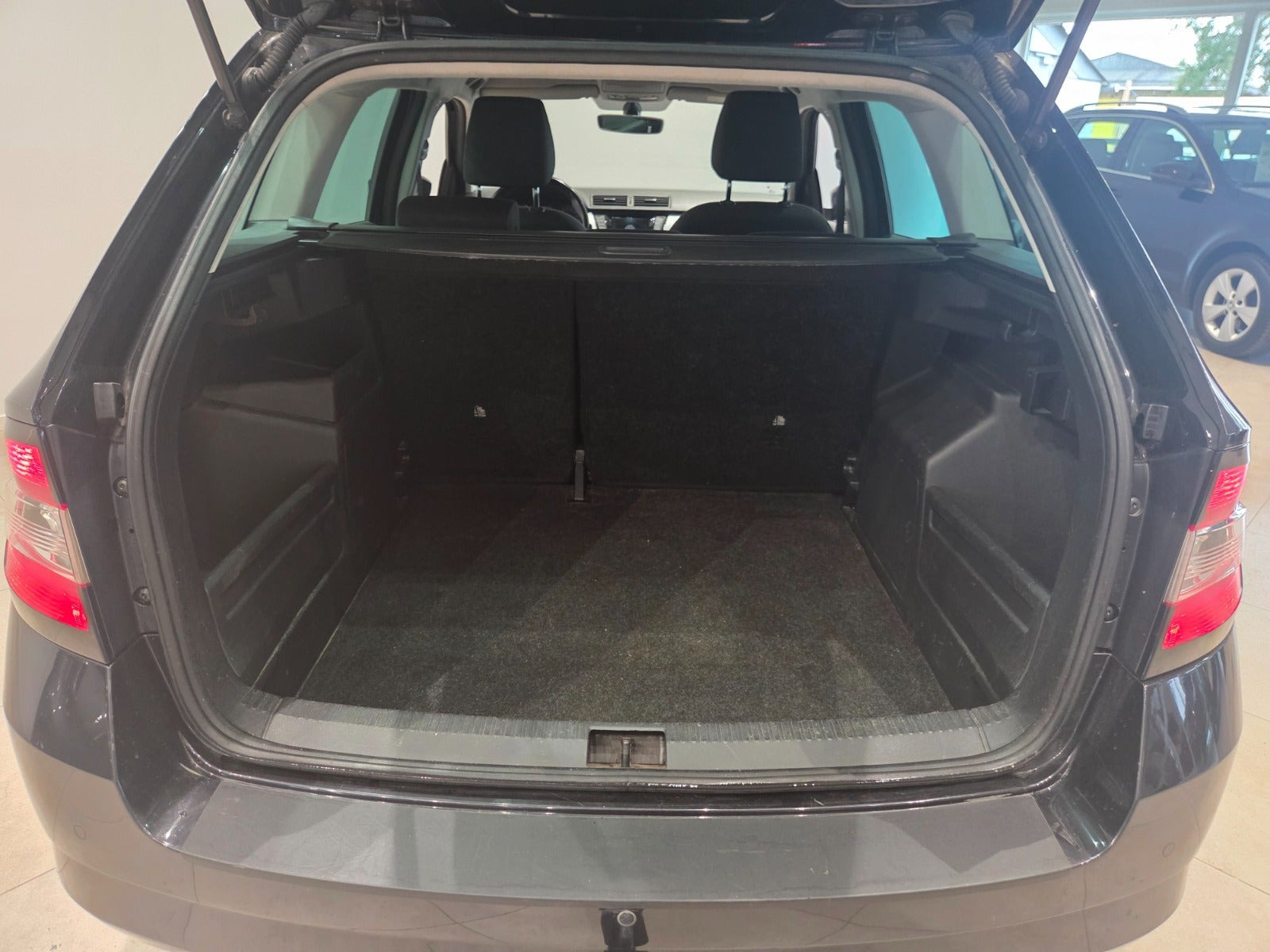 Sort Skoda Fabia fra 2018