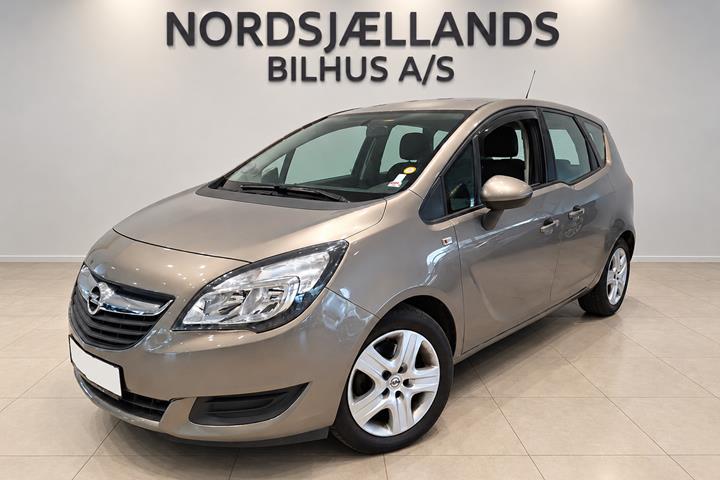 Grå Opel Meriva fra 2014