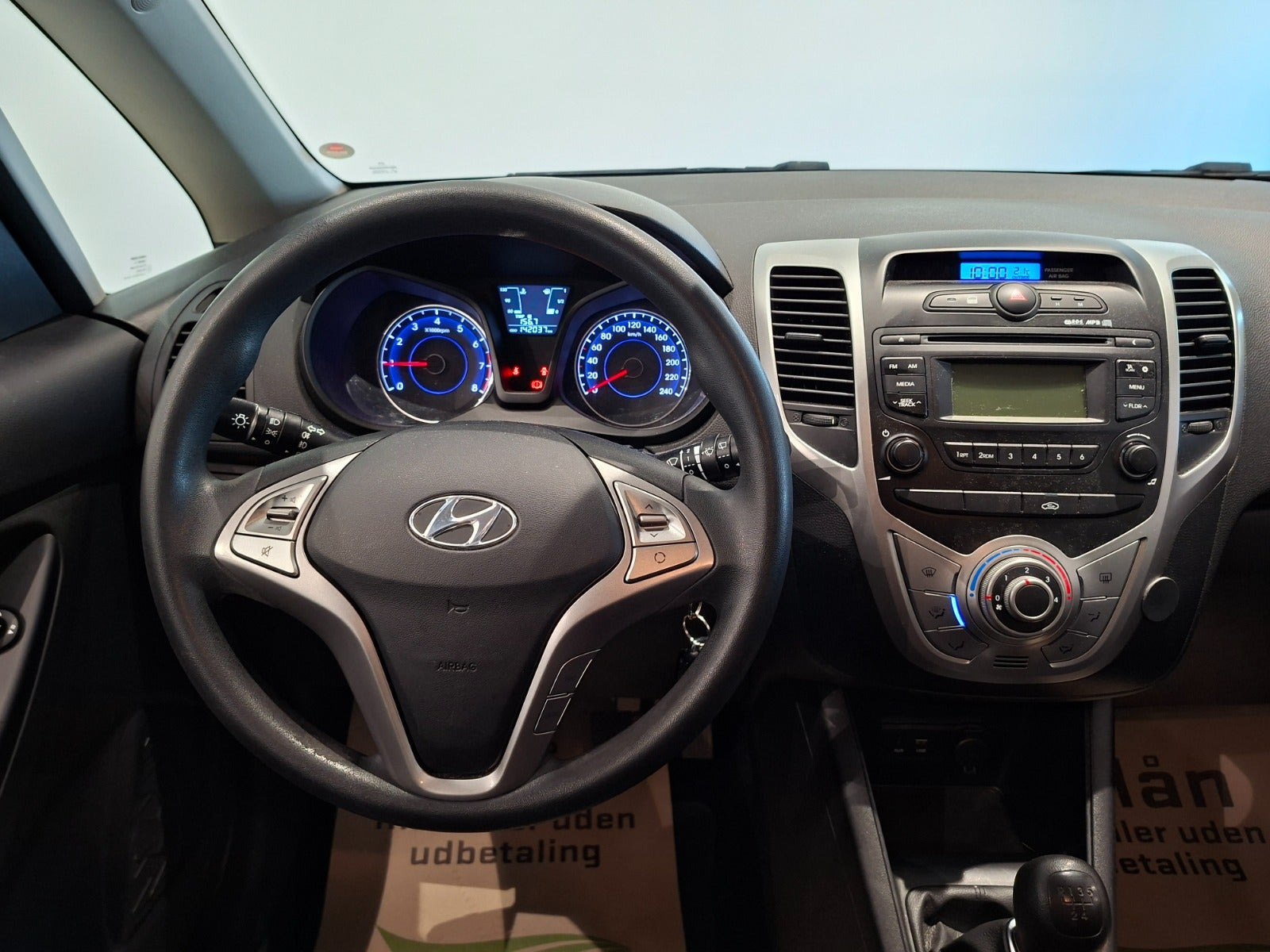 Sølv Hyundai ix20 fra 2016