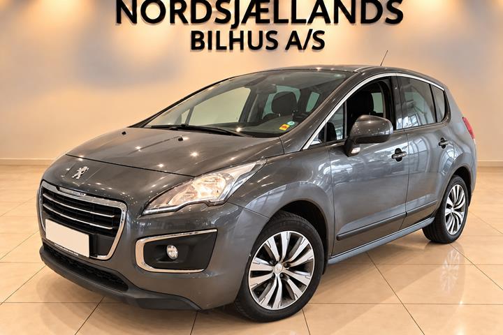 Grå Peugeot 3008 fra 2016