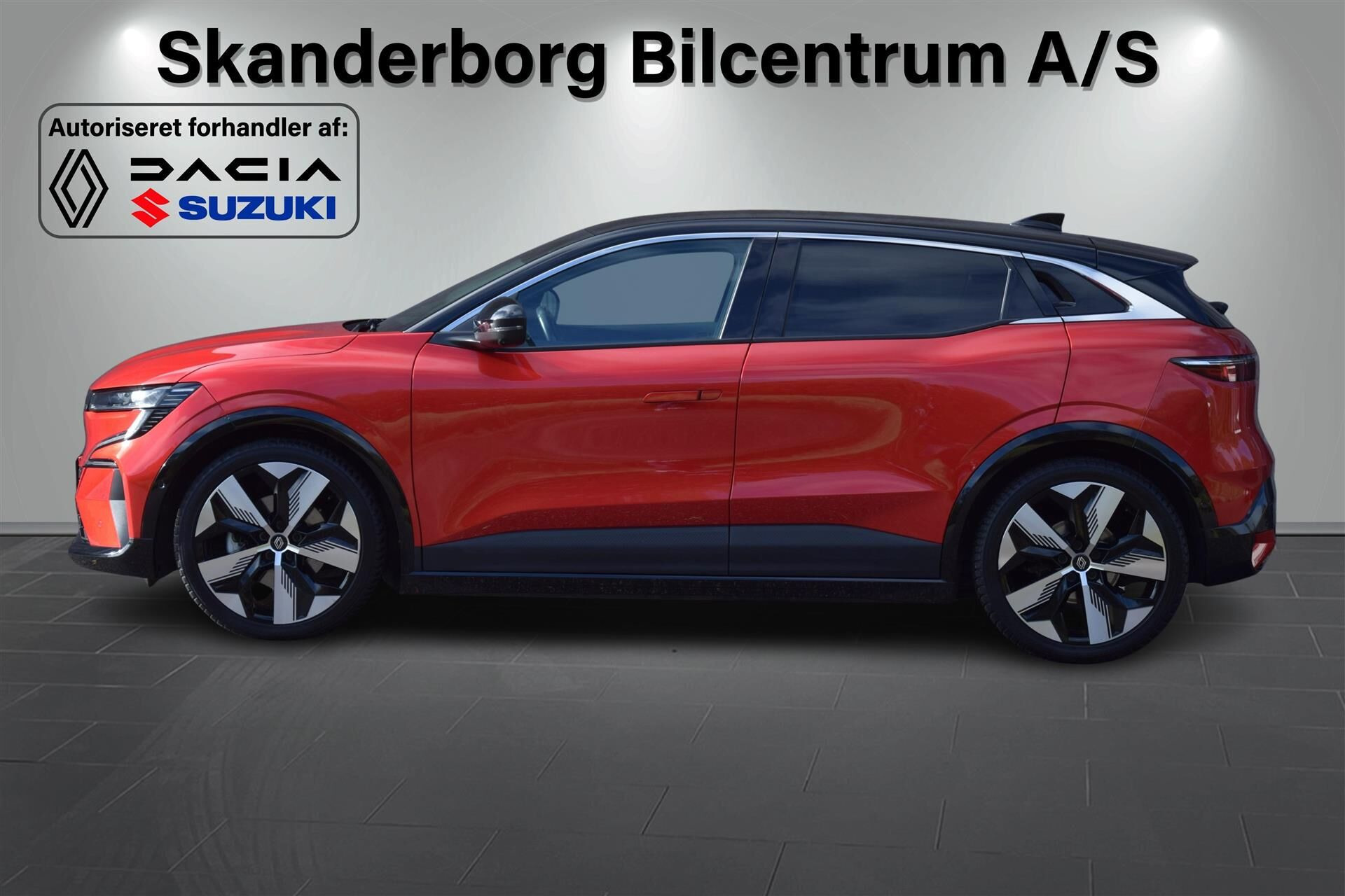 Rød Renault Mégane fra 2023