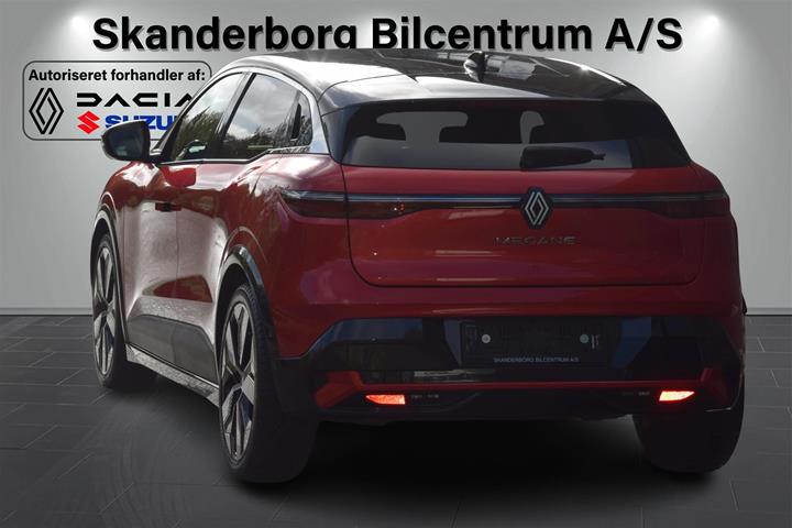 Rød Renault Mégane fra 2023