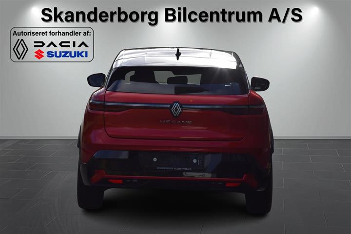 Rød Renault Mégane fra 2023