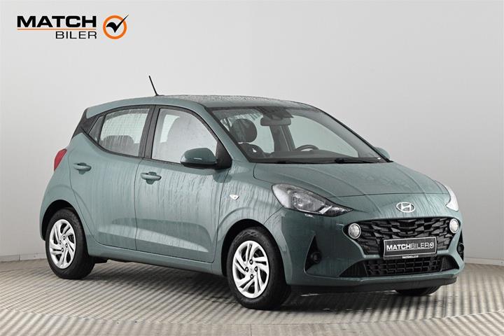 Grøn Hyundai i10 fra 2022