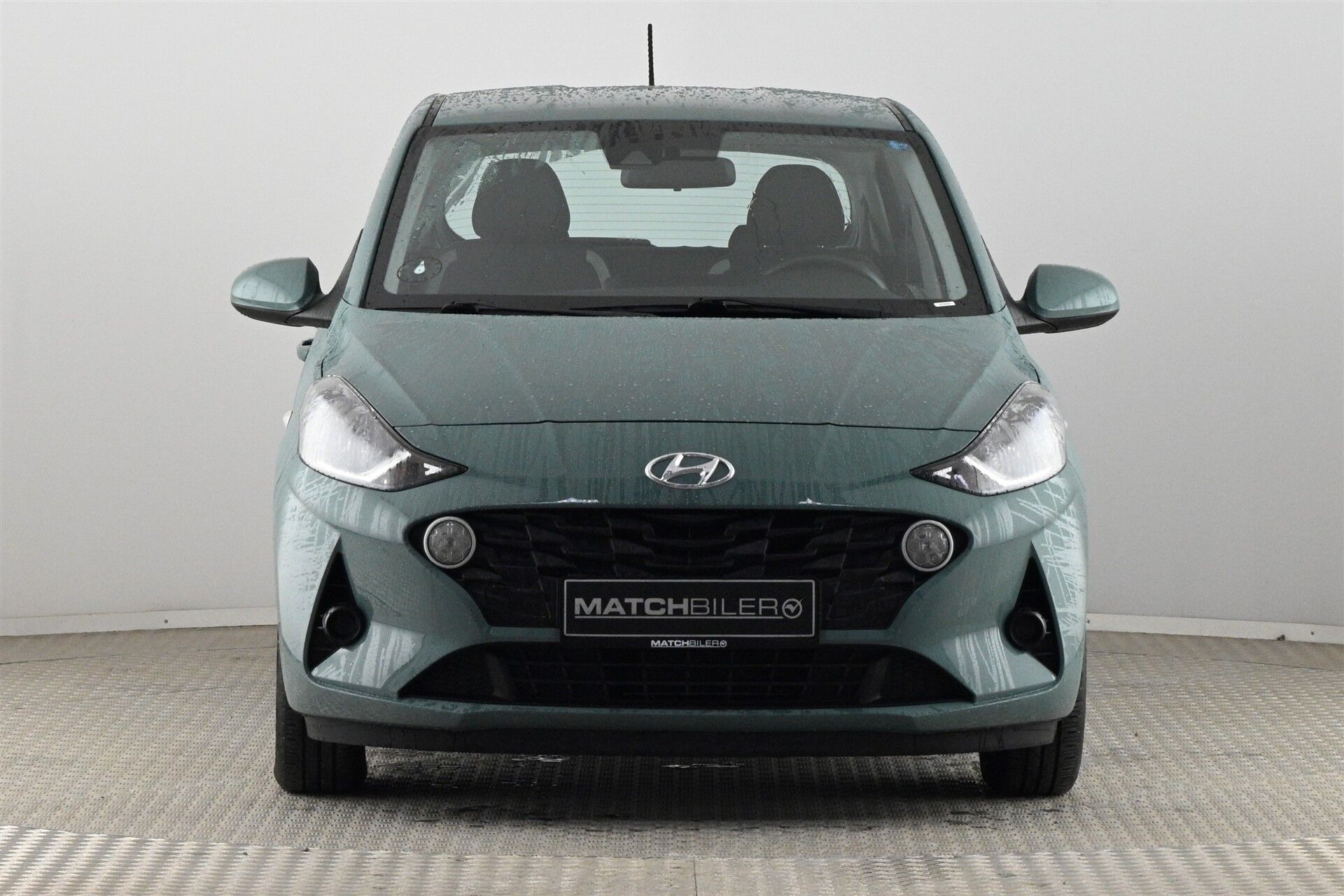 Grøn Hyundai i10 fra 2022