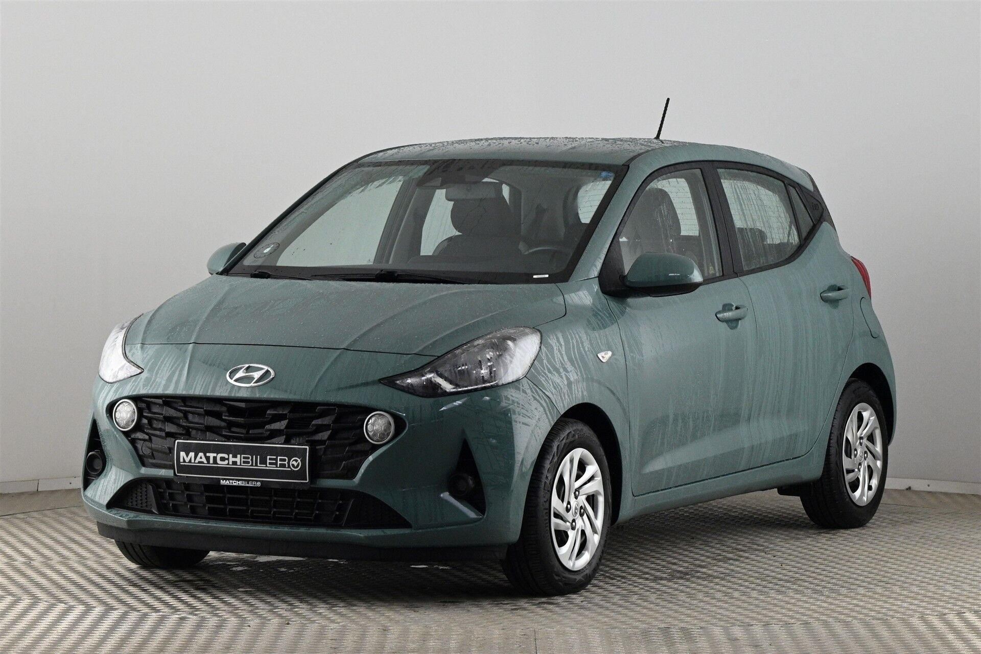 Grøn Hyundai i10 fra 2022