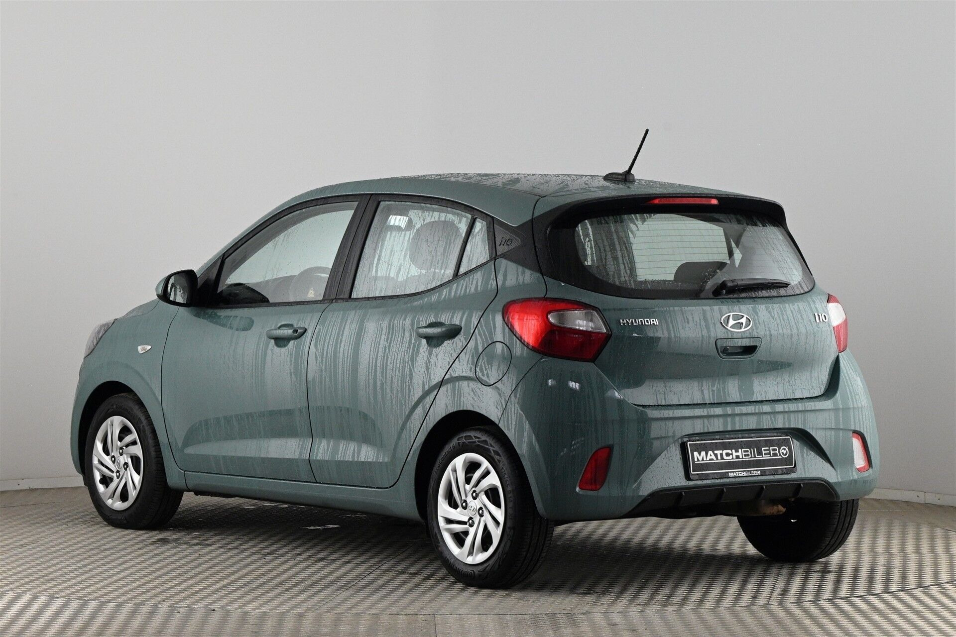 Grøn Hyundai i10 fra 2022