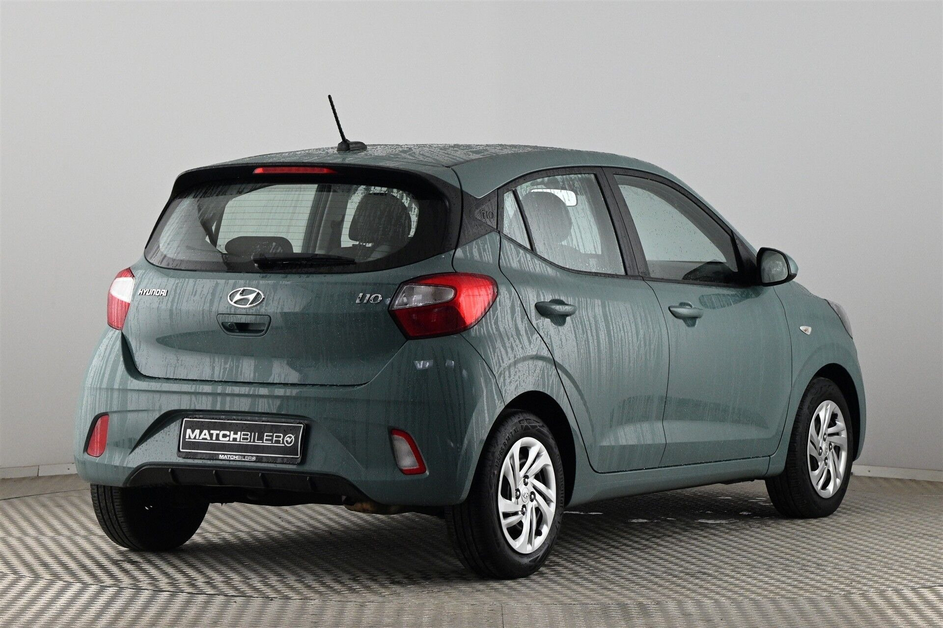 Grøn Hyundai i10 fra 2022