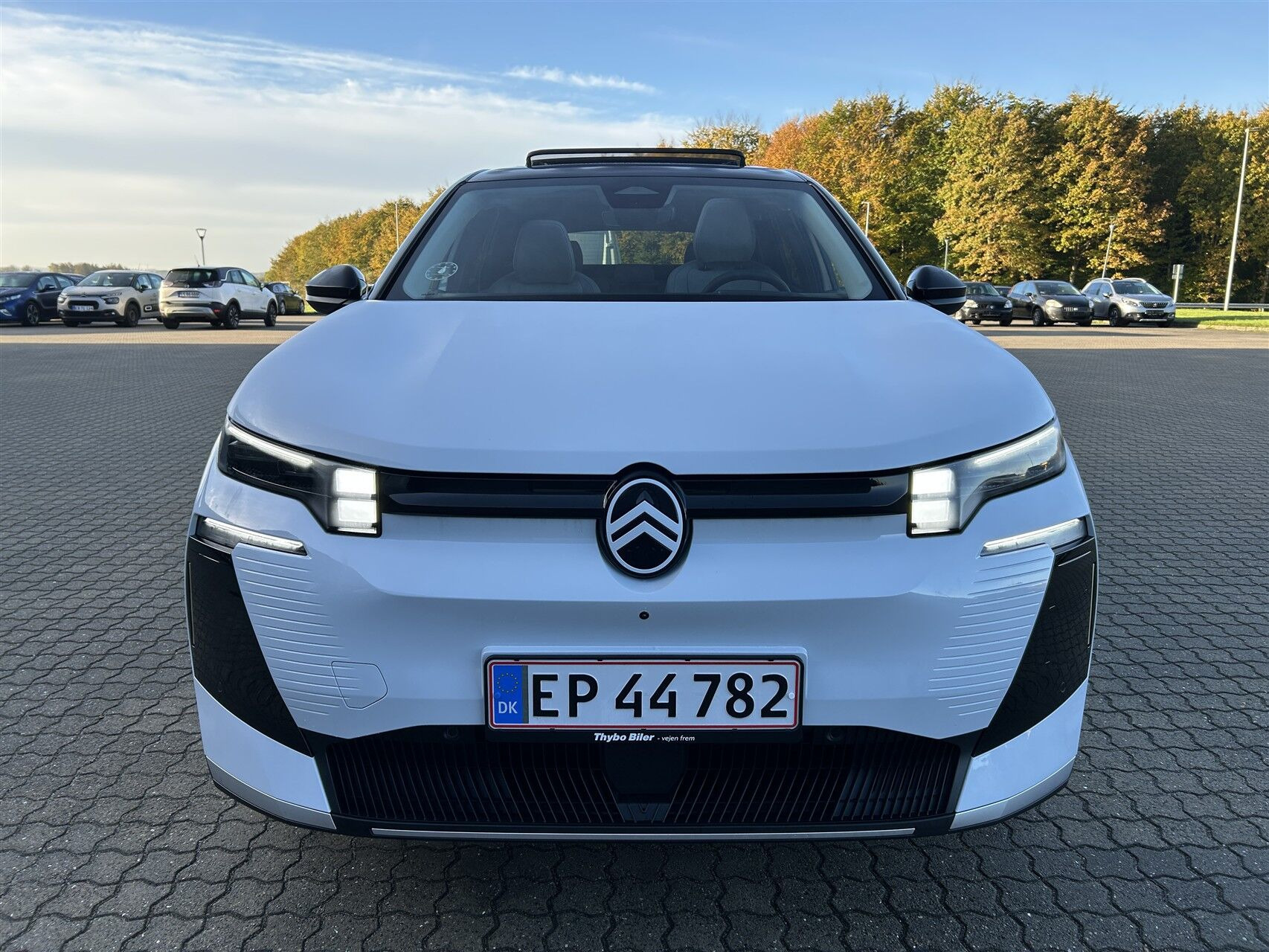 Hvid Citroën ë-C5 Aircross fra 2026