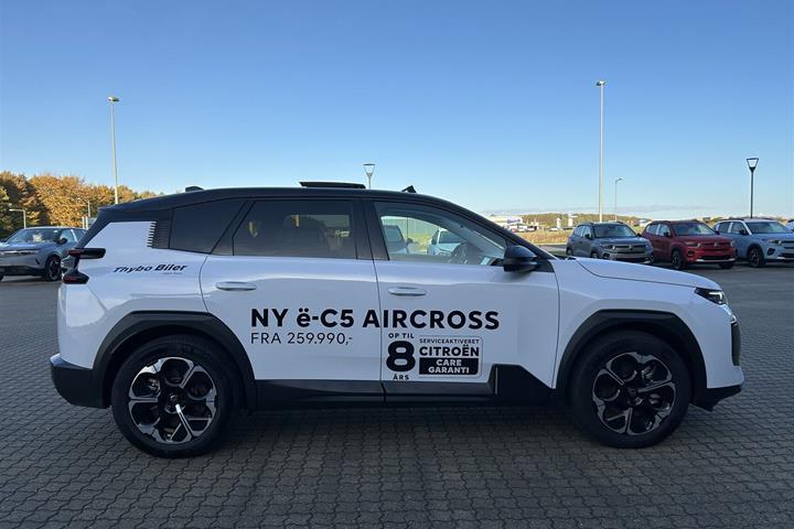 Hvid Citroën ë-C5 Aircross fra 2026