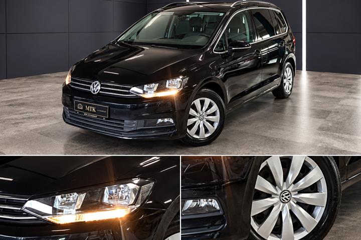 Sort VW Touran fra 2018