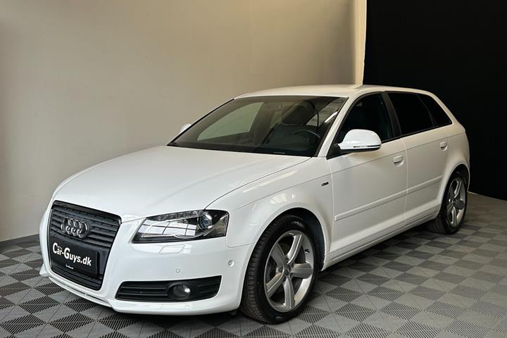 Sort Audi A3 fra 2009