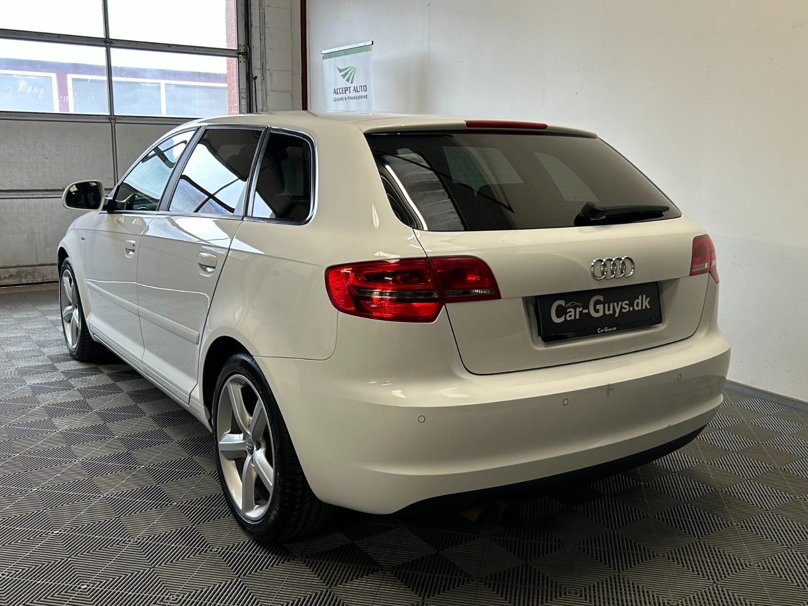 Sort Audi A3 fra 2009