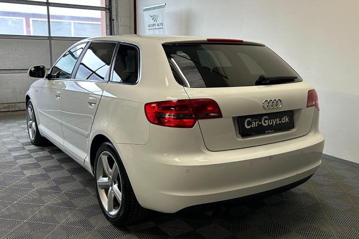 Sort Audi A3 fra 2009