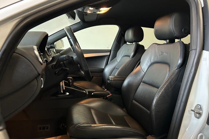 Sort Audi A3 fra 2009