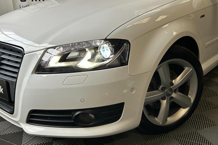 Sort Audi A3 fra 2009