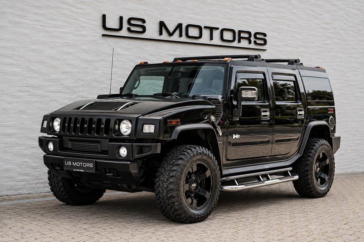 Sort Hummer H2 fra 2007