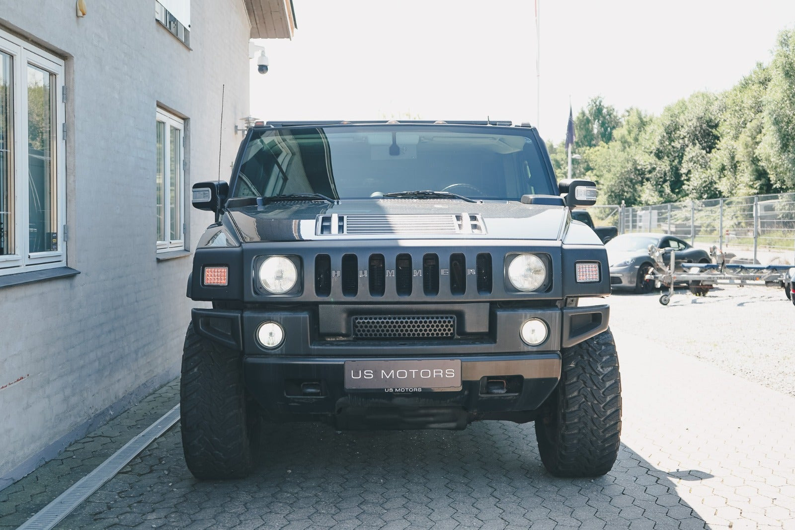 Sort Hummer H2 fra 2007
