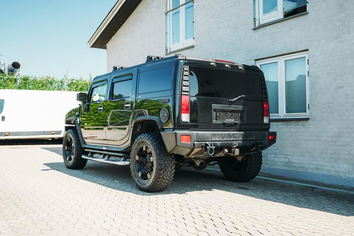 Sort Hummer H2 fra 2007