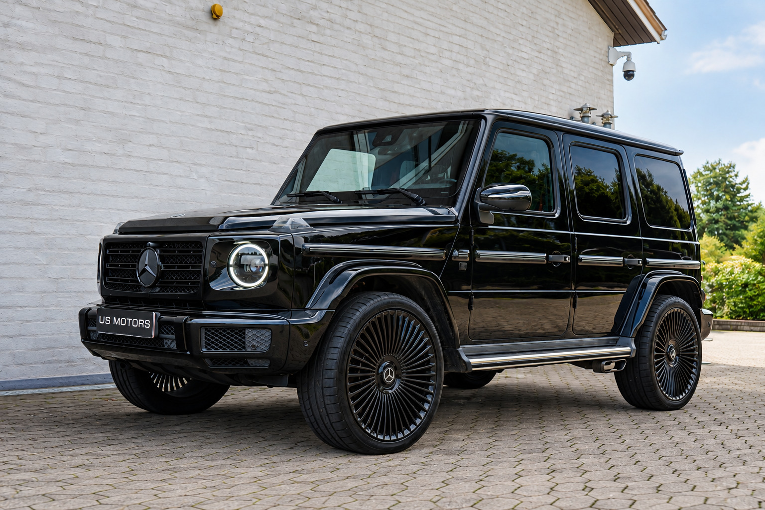 Sort Mercedes G500 fra 2019
