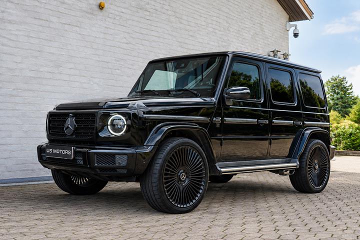Sort Mercedes G500 fra 2019