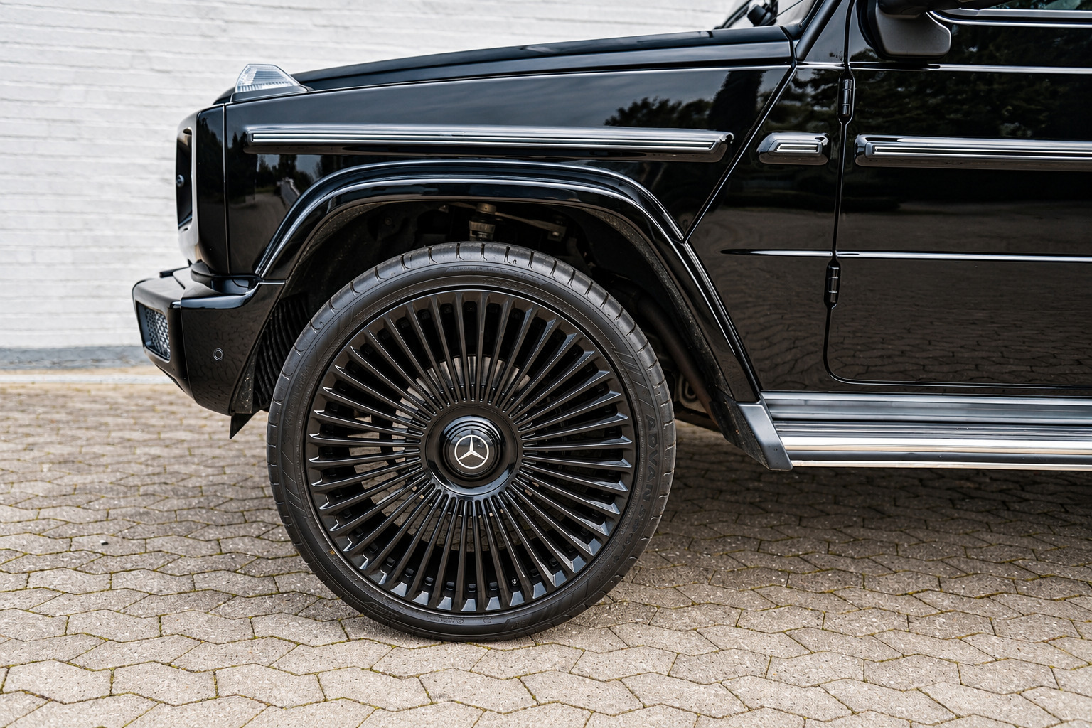 Sort Mercedes G500 fra 2019