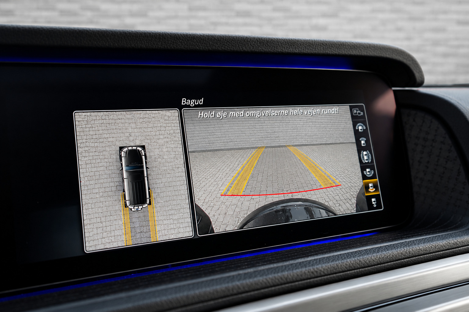Sort Mercedes G500 fra 2019