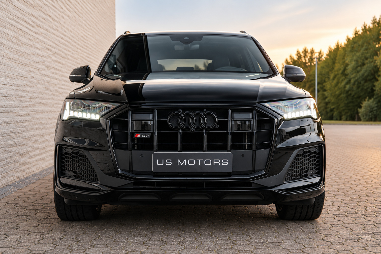Sort Audi SQ7 fra 2021